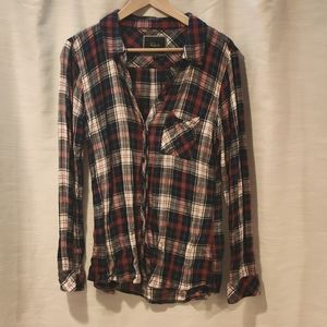 Rails lightweight flannel long sleeve button down Size M